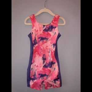 Little girls gymnastics leotard biketard size XS